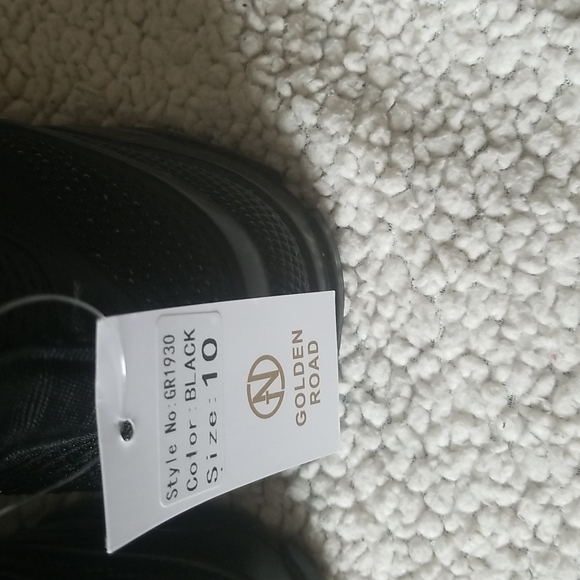 Golden road slip on embellished shoe - Picture 8 of 13